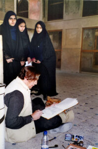 Foto: Daniel Villalobos. 2001. Foto, Montserrat García. Isfahan (Irán).